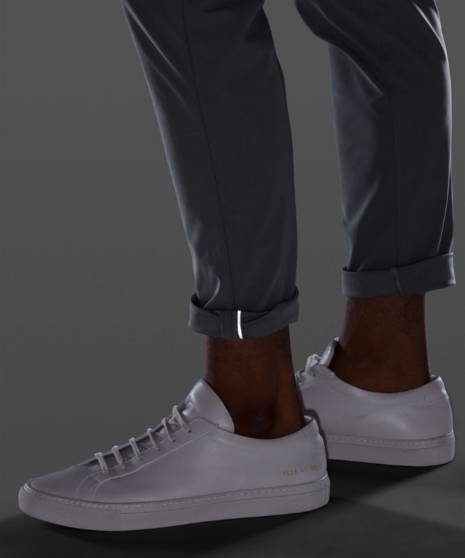 Lululemon ABC Slim-Fit Pant 37 Warpstreme Byxor Herr Grå | GDLF-84127