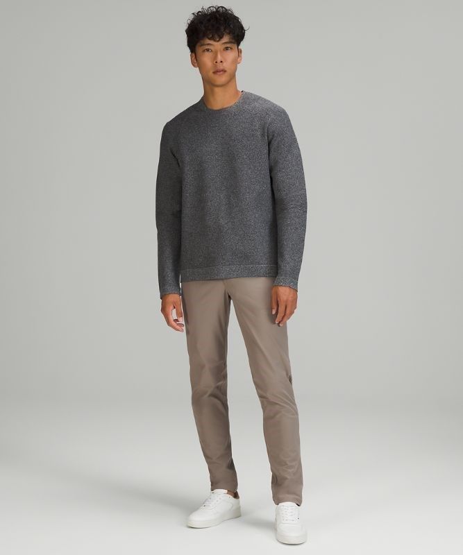 Lululemon ABC Slim-Fit Pant 37 Warpstreme Byxor Herr Mörkgrå | UGSY-13982