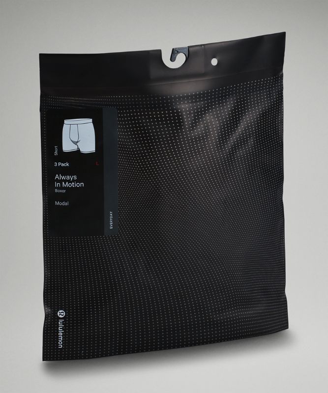 Lululemon AIM Boxer 3 Pack Underkläder Herr Svarta Svarta Svarta | NFTI-18237