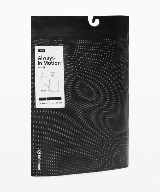 Lululemon AIM Boxer 3 Pack Underkläder Herr Svarta Svarta Svarta | LYAK-36512