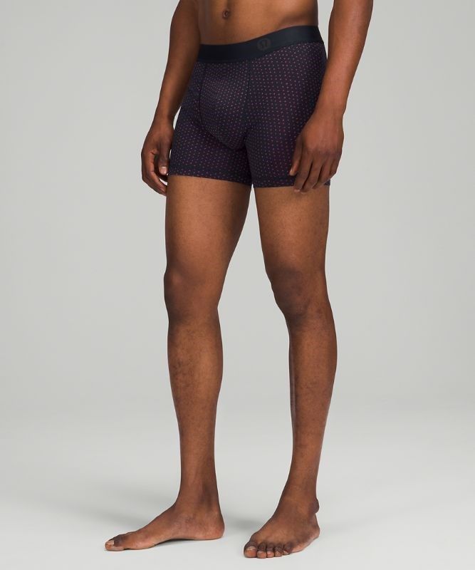 Lululemon AIM Boxer 5 Pack Underkläder Herr Rosa Marinblå Blå | GPMB-25039