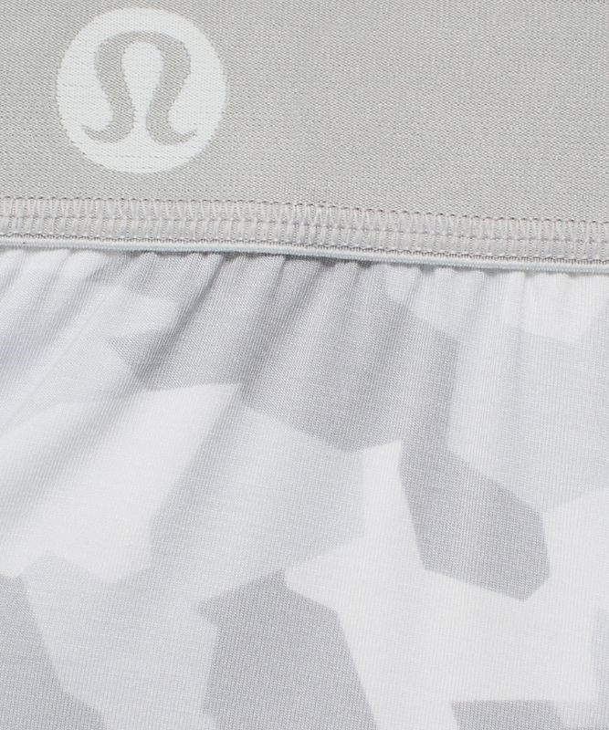 Lululemon AIM Boxer 5 Pack Underkläder Herr Mörkgrå Svarta Grå Camo Vita | FWKJ-92371