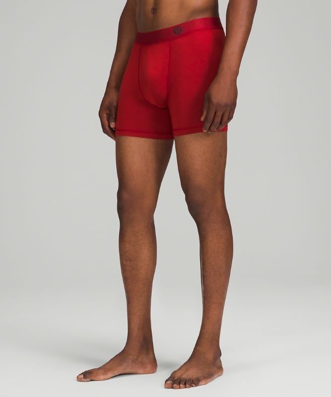 Lululemon AIM Boxer Underkläder Herr Röda | GBJE-46178