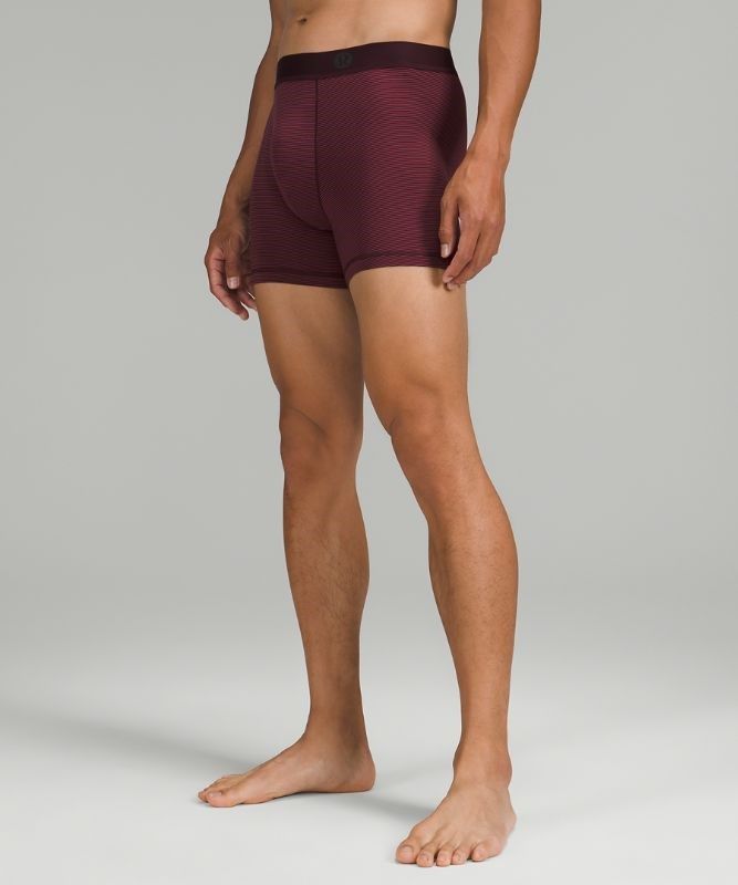 Lululemon AIM Boxer Underkläder Herr Vinröda | QITX-57216