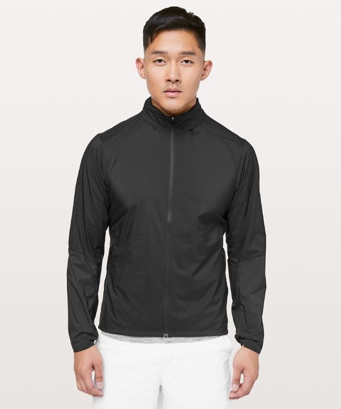 Lululemon Active Jacket Jackor Herr Svarta | ITQF-26304