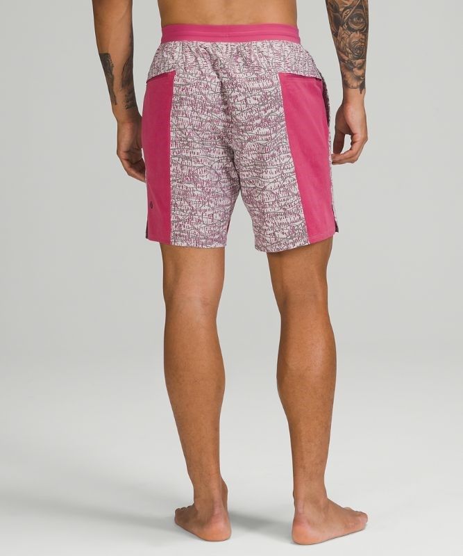 Lululemon Active Swim Short 8 Badkläder Herr Rosa Olika Färger | ODSA-72145