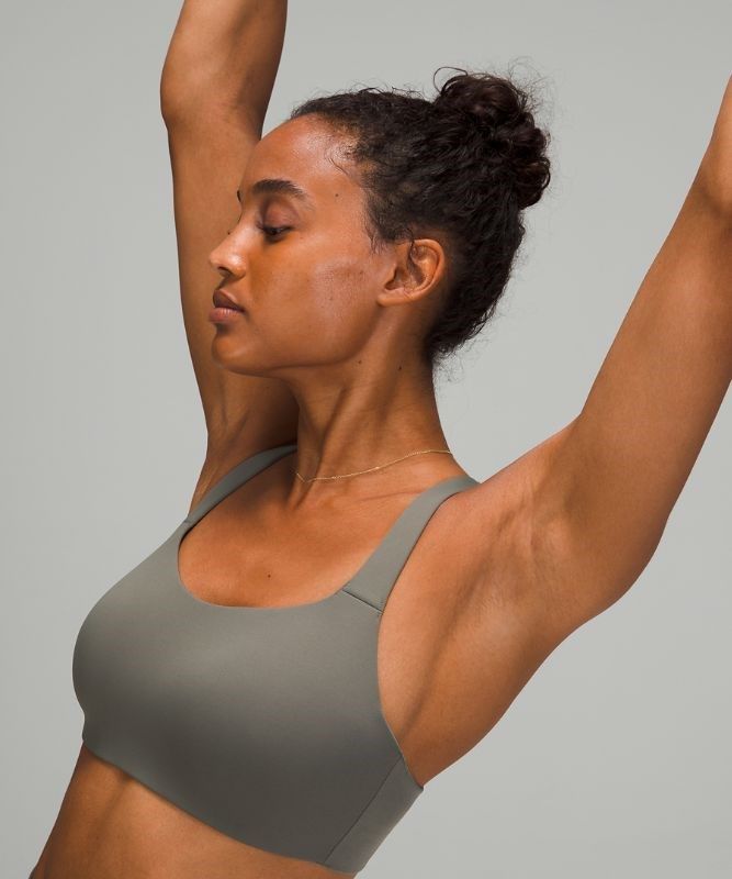 Lululemon Adapt and Align Bra Light Support Sport BH Dam Grå Olivgröna | LMAY-97513