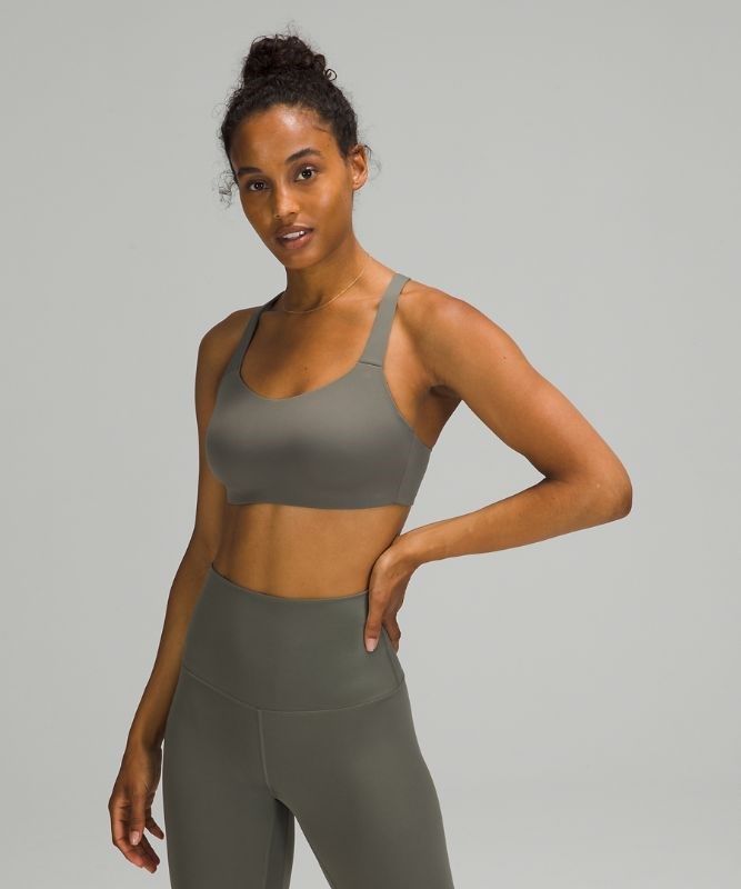 Lululemon Adapt and Align Bra Light Support Sport BH Dam Grå Olivgröna | LMAY-97513