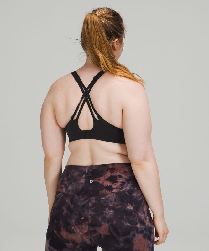 Lululemon Adapt and Align Bra Light Support Sport BH Dam Svarta | LFPW-87495