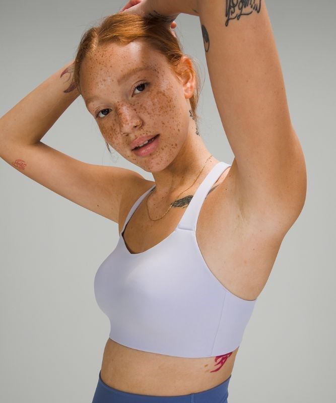 Lululemon Adapt and Align Bra Light Support Sport BH Dam Blå | AKLM-25397
