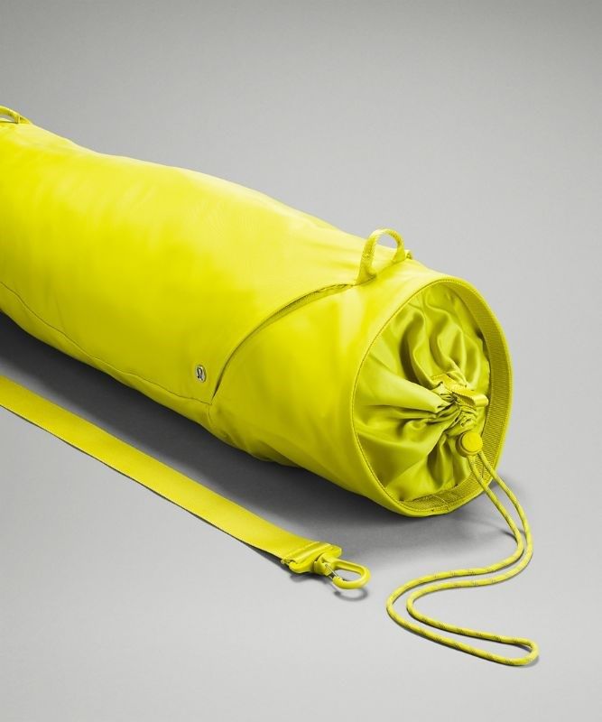 Lululemon Adjustable Yoga Mat Bag Väskor Accessories Gula | IWTG-89457