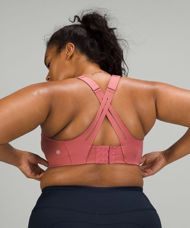 Lululemon AirSupport Bra High Support, C Sport BH Dam Rosa Rosa | FACU-13705