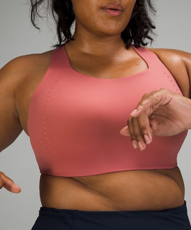 Lululemon AirSupport Bra High Support, C Sport BH Dam Rosa Rosa | FACU-13705