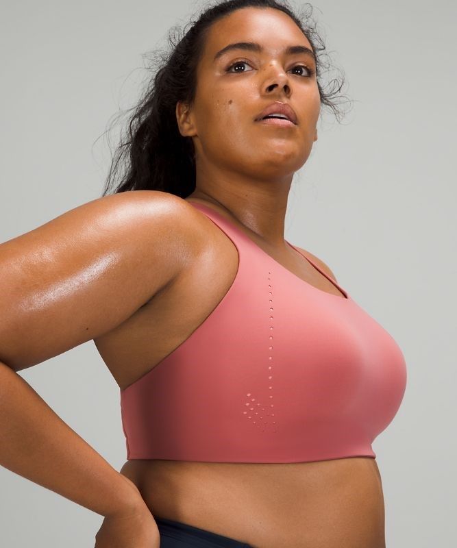 Lululemon AirSupport Bra High Support, C Sport BH Dam Rosa Rosa | FACU-13705