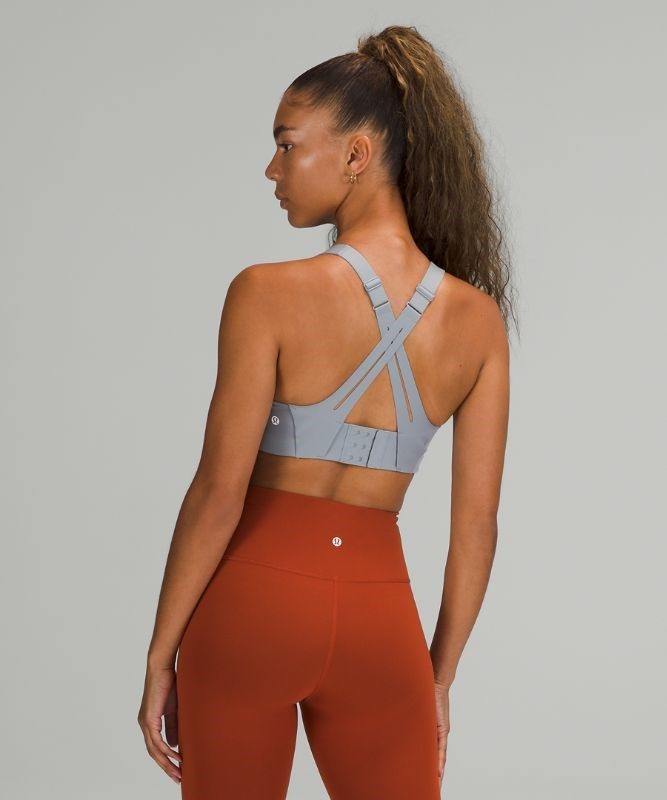 Lululemon AirSupport Bra High Support, C Sport BH Dam Grå | BPRL-75403