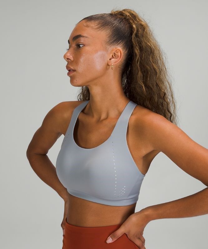 Lululemon AirSupport Bra High Support, C Sport BH Dam Grå | BPRL-75403