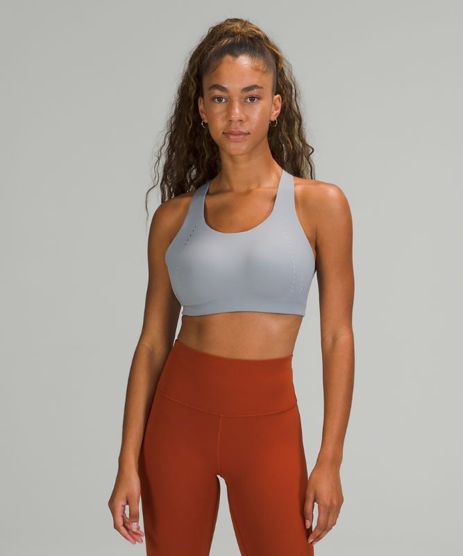 Lululemon AirSupport Bra High Support, C Sport BH Dam Grå | BPRL-75403