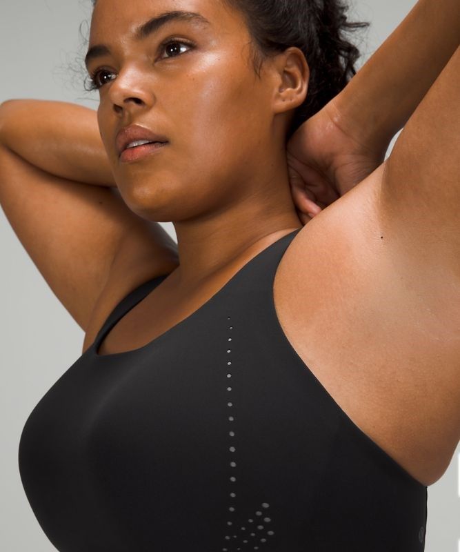 Lululemon AirSupport Bra High Support, C Sport BH Dam Svarta Grå | AQHF-23798
