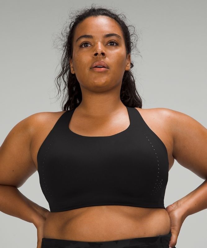 Lululemon AirSupport Bra High Support, C Sport BH Dam Svarta Grå | AQHF-23798
