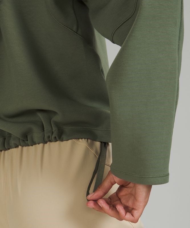 Lululemon AirWrap Modal Crew Tröjor Dam Gröna | KOSZ-68901