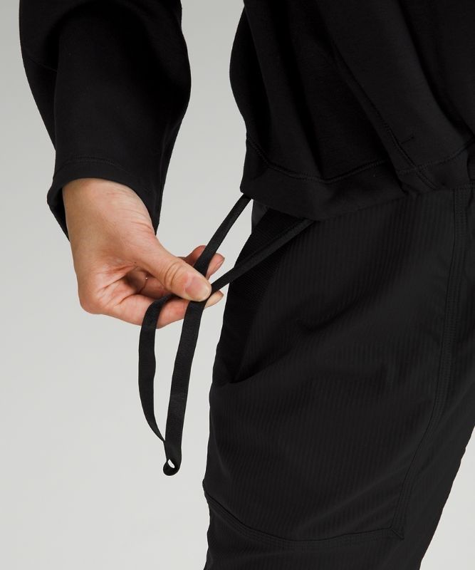 Lululemon AirWrap Modal Pullover Hoodie Hoodie Dam Svarta | LWZM-73940
