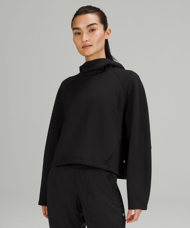 Lululemon AirWrap Modal Pullover Hoodie Hoodie Dam Svarta | LWZM-73940
