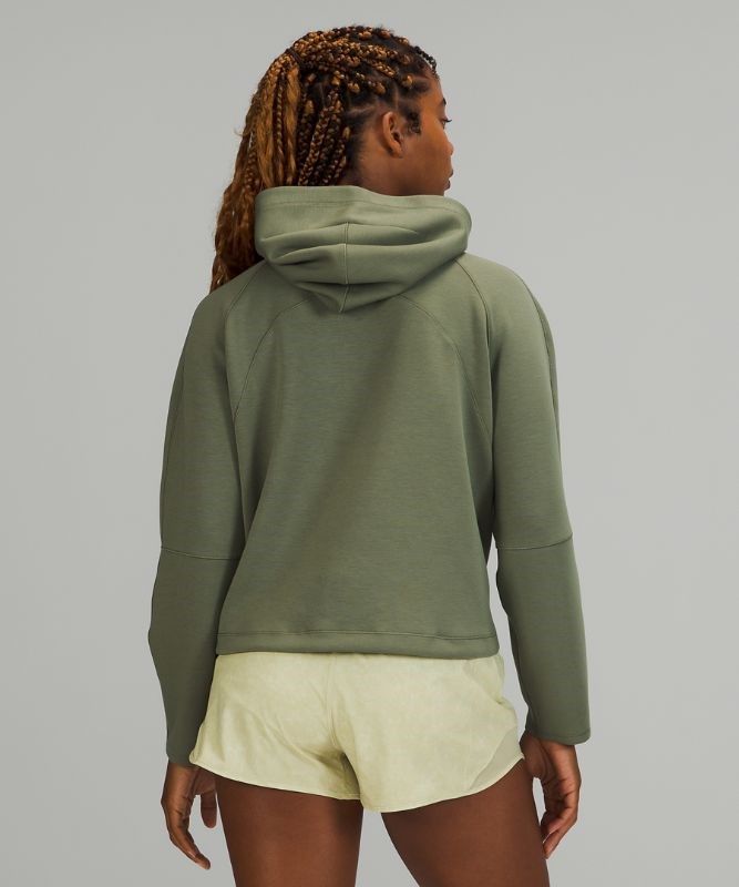 Lululemon AirWrap Modal Pullover Hoodie Hoodie Dam Gröna | JYZW-83520