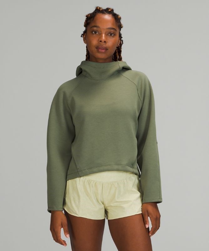 Lululemon AirWrap Modal Pullover Hoodie Hoodie Dam Gröna | JYZW-83520