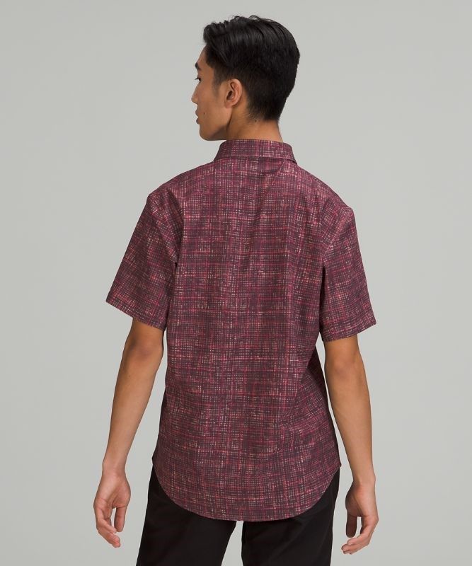 Lululemon Airing Easy Short Sleeve Shirt Blast Herr Olika Färger | RAJG-45736