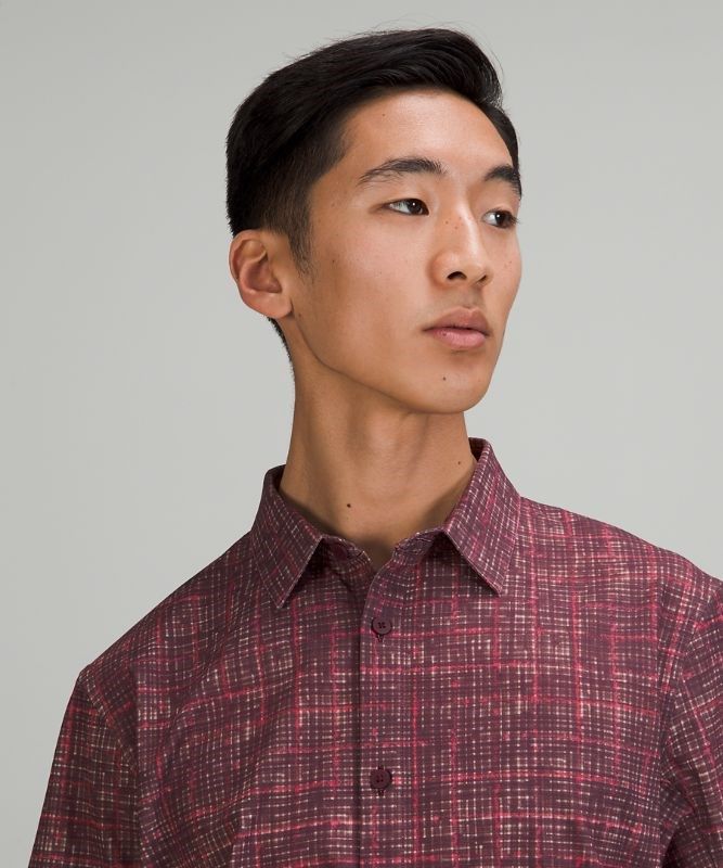Lululemon Airing Easy Short Sleeve Shirt Blast Herr Olika Färger | RAJG-45736