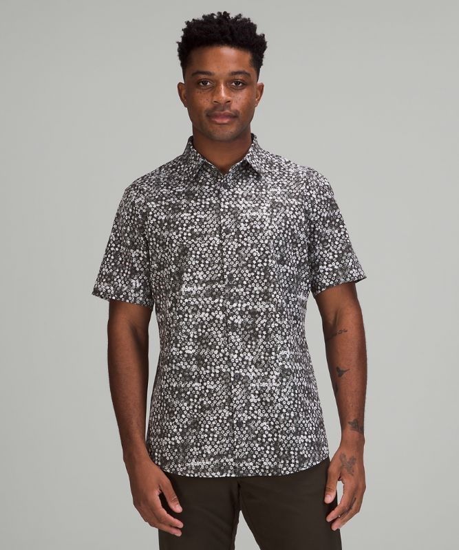 Lululemon Airing Easy Short Sleeve Shirt Blast Herr Olika Färger | ISWL-86710