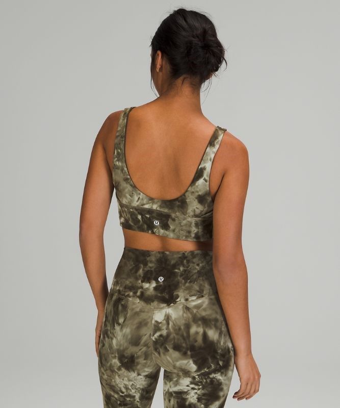 Lululemon Align Bra Sport BH Dam Ljusolivgröna Mörkolivgröna | RNCA-71398