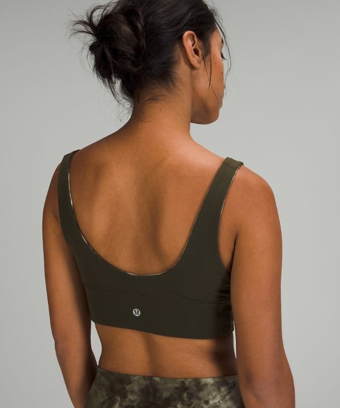 Lululemon Align Bra Sport BH Dam Ljusolivgröna Mörkolivgröna | RNCA-71398