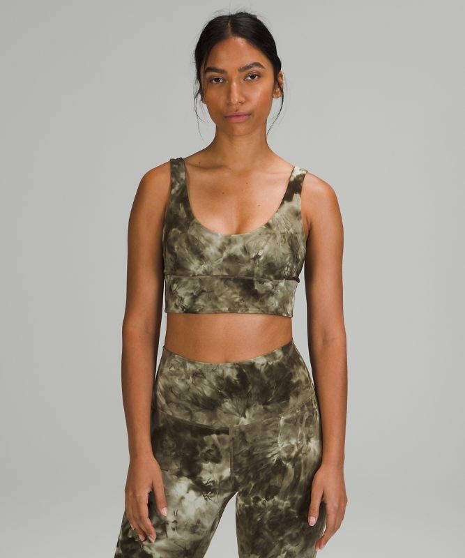Lululemon Align Bra Sport BH Dam Ljusolivgröna Mörkolivgröna | RNCA-71398