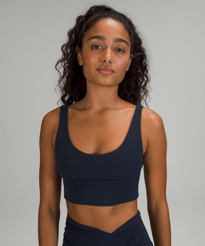 Lululemon Align Bra Sport BH Dam Marinblå Marinblå | LZVO-87952