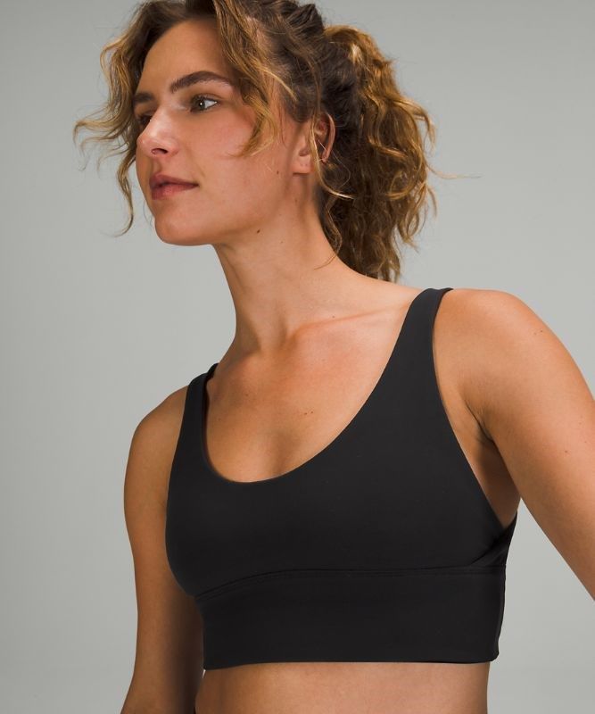 Lululemon Align Bra Sport BH Dam Svarta | XQKM-85371