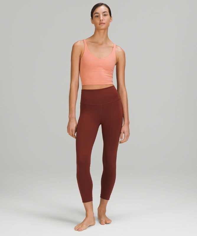 Lululemon Align Cropped Tank Top Blast Dam Rosa | NIJC-72406