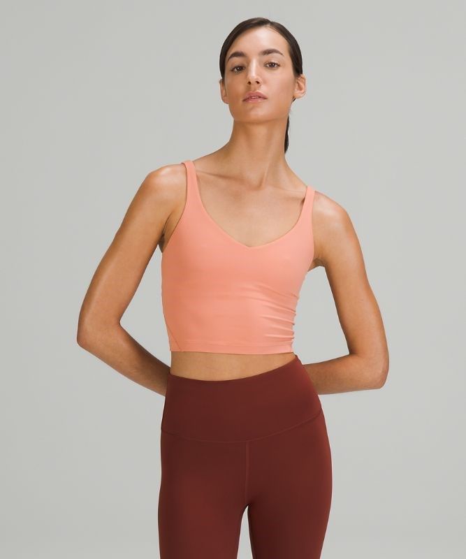 Lululemon Align Cropped Tank Top Blast Dam Rosa | NIJC-72406