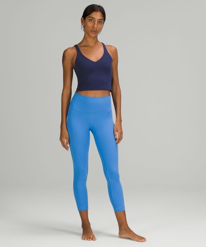 Lululemon Align Cropped Tank Top Blast Dam Night Sea | MKUE-17892