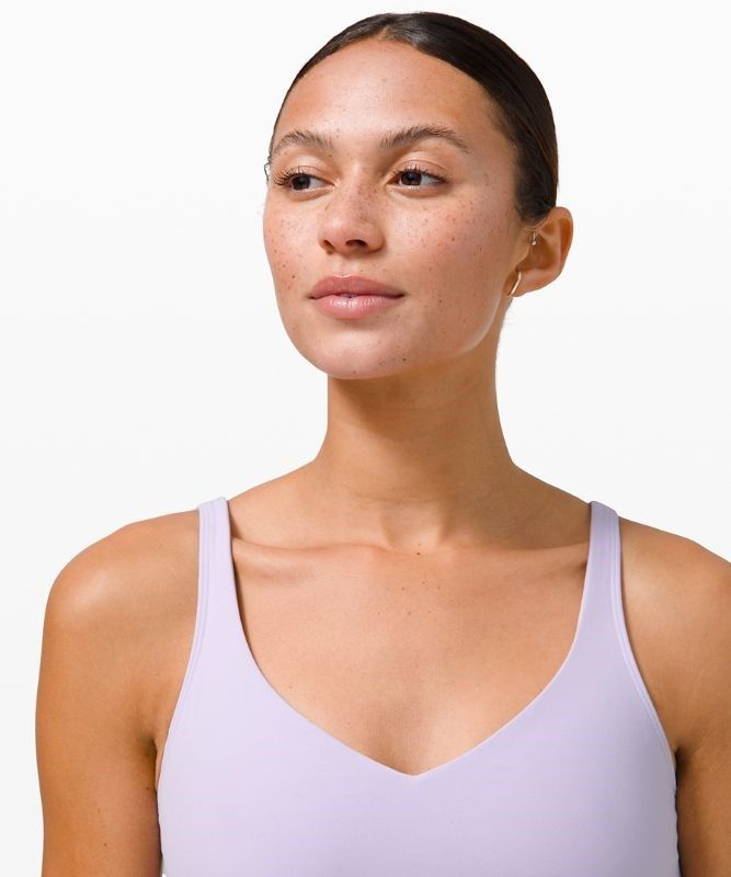Lululemon Align Cropped Tank Top Blast Dam Lavendel | JRKZ-72930