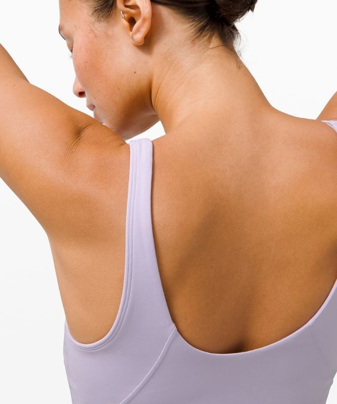 Lululemon Align Cropped Tank Top Blast Dam Lavendel | JRKZ-72930