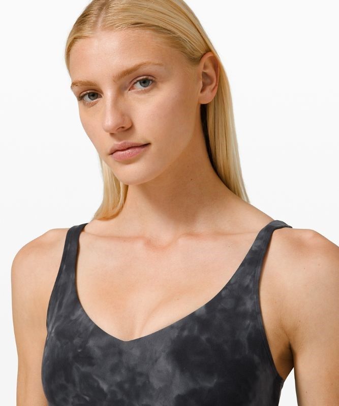 Lululemon Align Cropped Tank Top Blast Dam Grå Mörkgrå | WPFT-21038