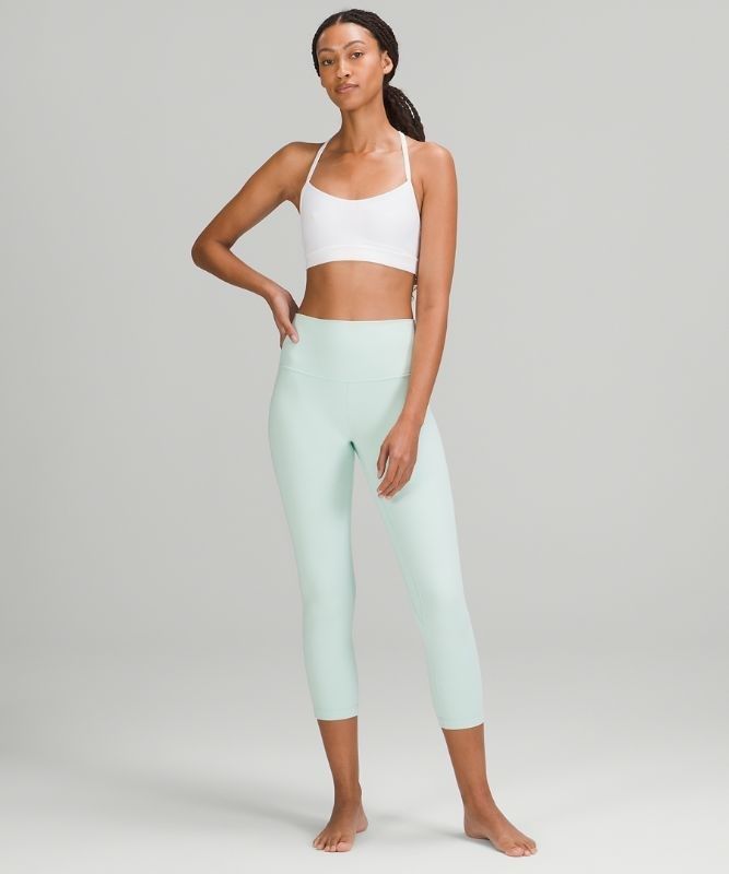 Lululemon Align HR Crop 23 Leggings Dam Mintgröna | NQEL-16432