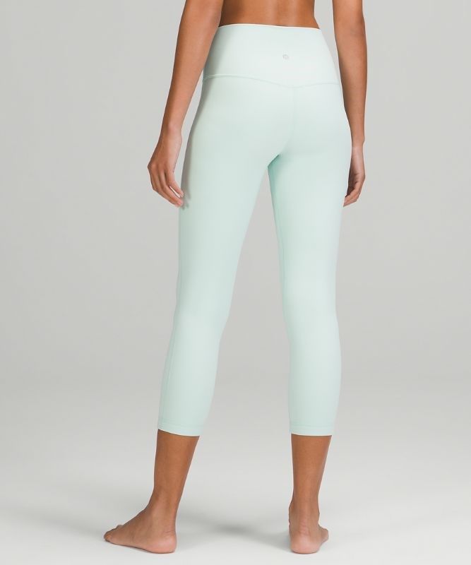 Lululemon Align HR Crop 23 Leggings Dam Mintgröna | NQEL-16432