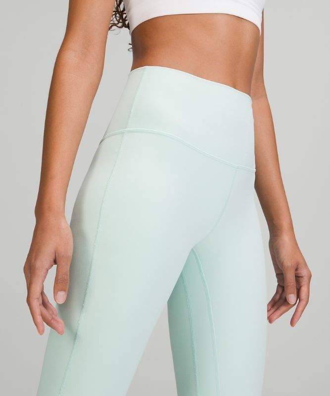 Lululemon Align HR Crop 23 Leggings Dam Mintgröna | NQEL-16432