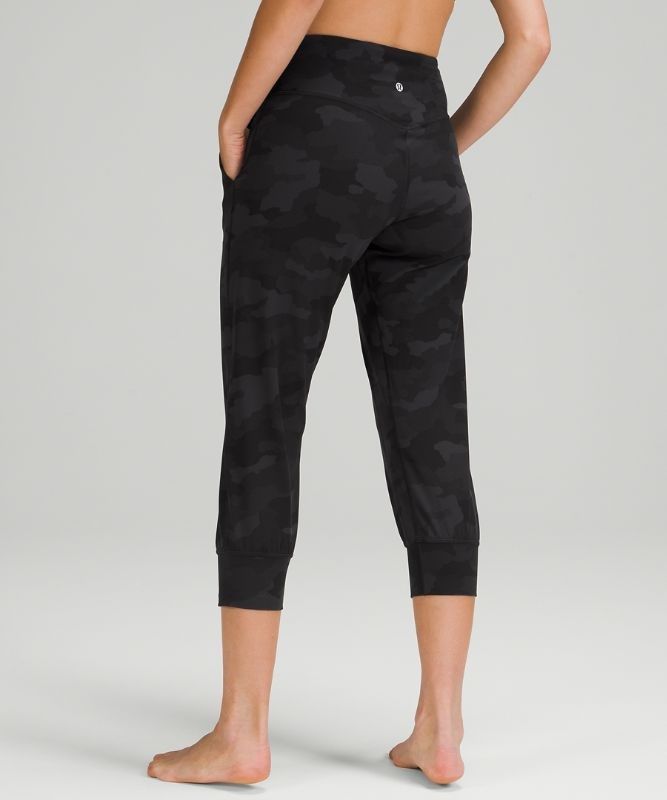 Lululemon Align HR Jogger Crop Byxor Dam Camo Svarta Olika Färger | IBVP-20169