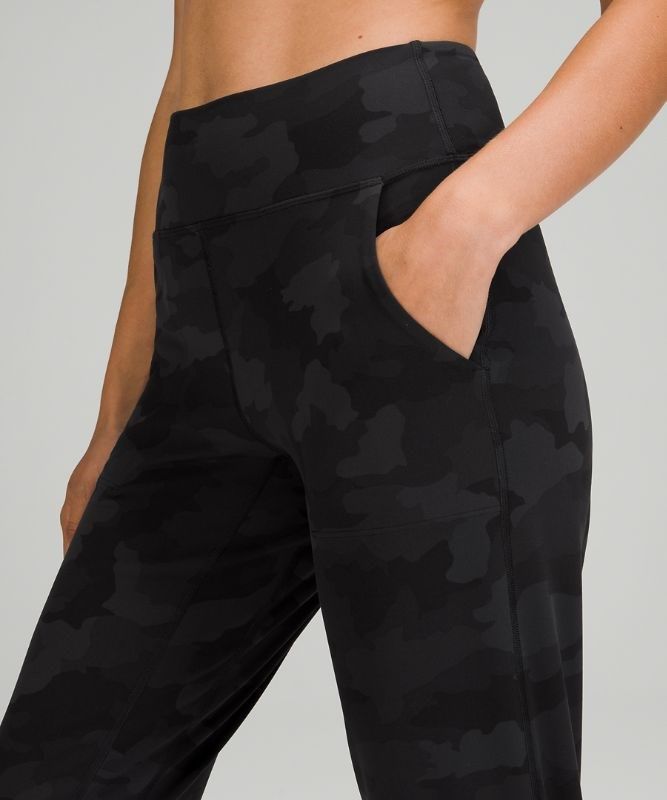 Lululemon Align HR Jogger Crop Byxor Dam Camo Svarta Olika Färger | IBVP-20169