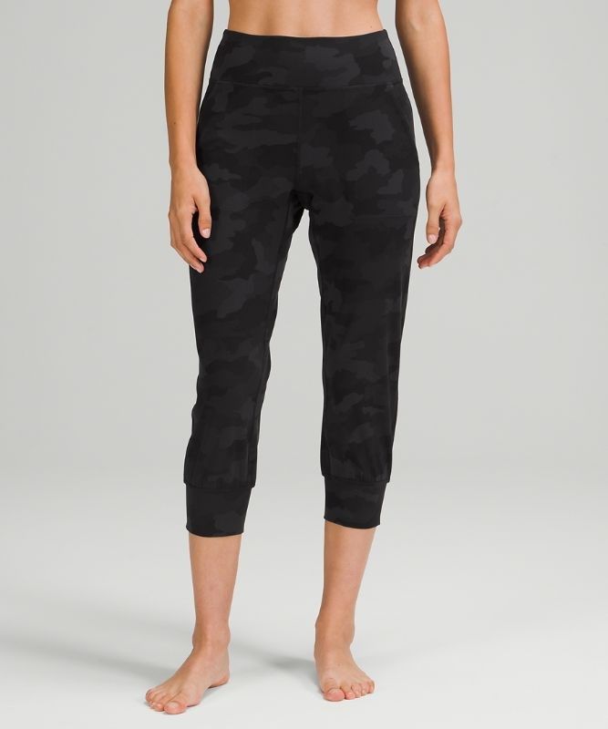 Lululemon Align HR Jogger Crop Byxor Dam Camo Svarta Olika Färger | IBVP-20169