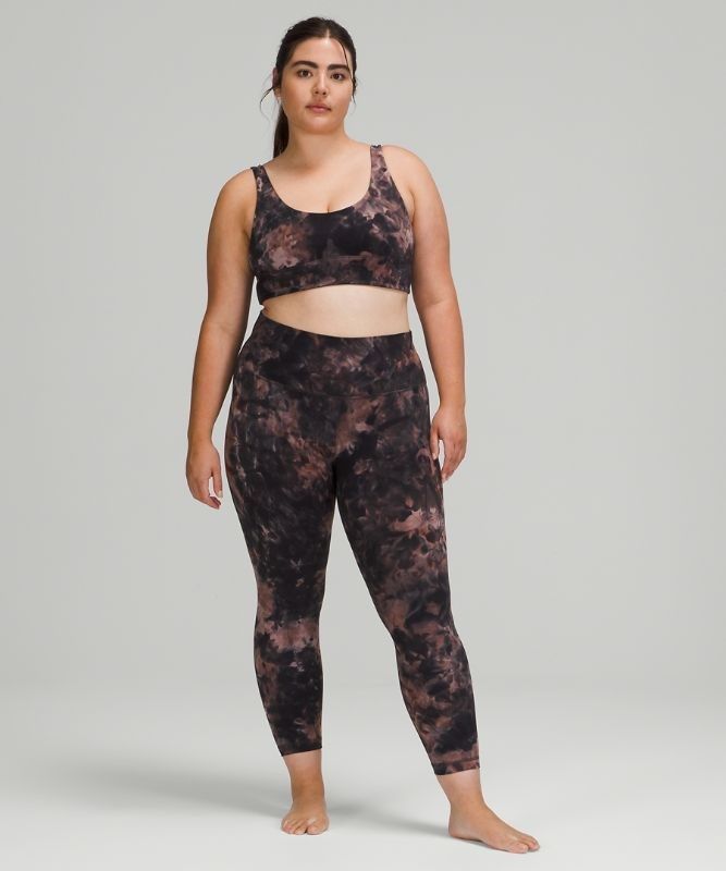 Lululemon Align HR Pant 25 Leggings Dam Mörkgrå Rosa | MHIJ-63597
