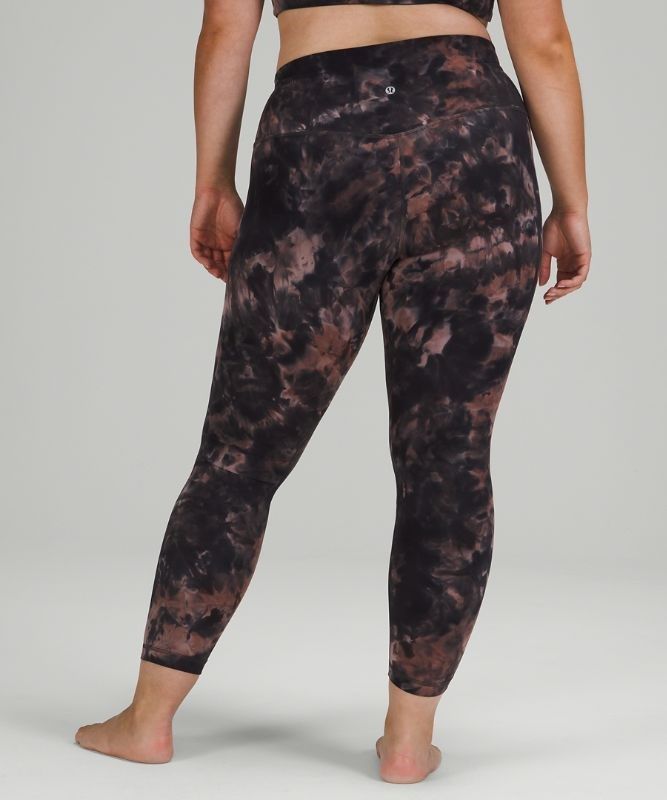 Lululemon Align HR Pant 25 Leggings Dam Mörkgrå Rosa | MHIJ-63597